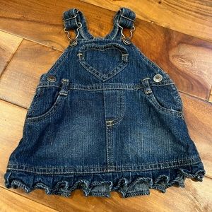 Arizona Denim Overall Dress - like new!